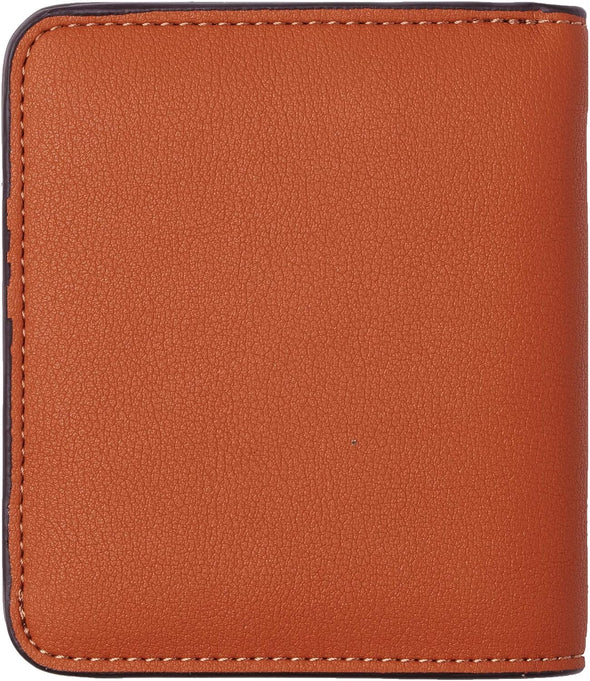 Womens Rfid Blocking Small Compact Bifold Luxury Genuine Leather Pocket Wallet Ladies Mini Purse with ID Window