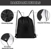 Drawstring Backpack 6 Colors Drawstring Bags, Draw String Back Bag Drawstring Bags Bulk for Sports, Gym, Travel, Swimming, Beach (6 PACK)