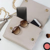 Hard Shell Eyeglass Case- Glass Case with Cleaning Cloth, Glasses Case Hard Shell for Men Women