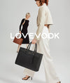 LOVEVOOK Laptop Tote Bag for Women, Office Work Bag Briefcase Fit for 15.6 Inch Laptop, Large Capacity Teacher Bag Handbag