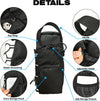 Magnetic Gym Bag for Men and Women, Magnetic Water Bottle Holder for Gym, Small Gym Bag, Gym Gifts for Women and Men (All Black)