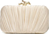 Clutch Purses for Women Evening/Wedding Chic Woven Bag Formal PU Leather Purse Designer Handbags for Women