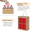 Bagdream 50Pcs Gift Bags 8X4.25X10.5 Kraft Paper Gift Bags with Handles Bulk, for Shopping, Retail, Merchandise, Party Favor, Wedding, Birthday Brown Paper Sacks