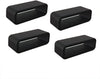Aliotech 4Pcs Rubber Leather Watch Band Strap Loops Black Silicone Replacement Resin Watch Bands Keeper Holder Retainer (Size: 20Mm)