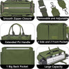 Tote Bag for Women with Compartments,Large Canvas Tote Women'S Purse Crossbody Bags Work Laptop Book Bag Satchels Handbags