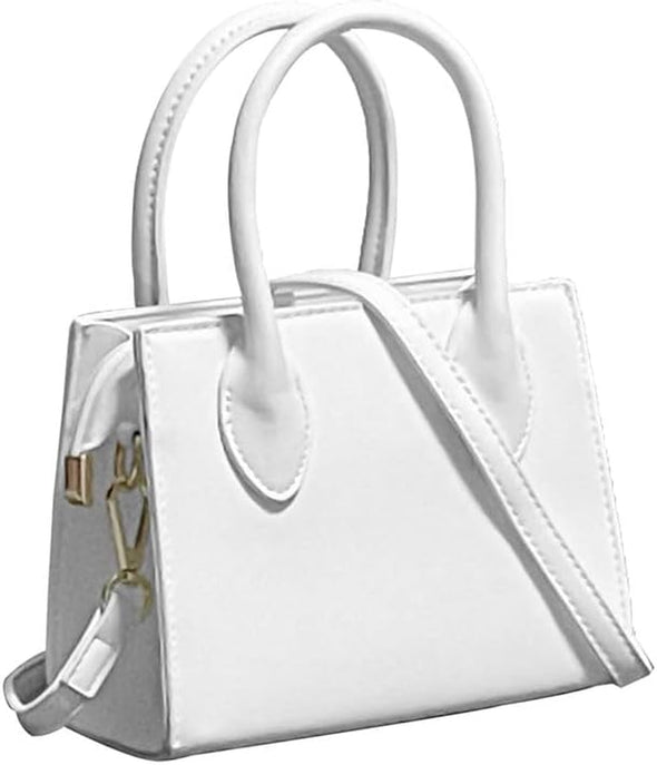 Small Crossbody Tote Bags for Women Faux Leather Cute Clutch Mini Purses and Handbags