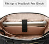 Mommore Breast Pump Bag Diaper Tote Bag with 15 Inch Laptop Sleeve Fit Most Breast Pumps like Medela, Spectra S1,S2, Evenflo