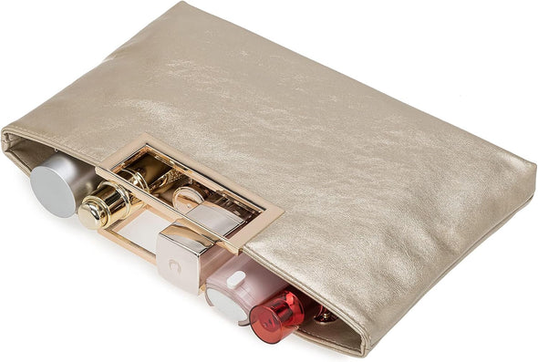 CHARMING TAILOR Fashion PU Leather Handbag Stylish Women Convertible Clutch Purse