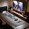 DAWNTREES Large Felt Desk Pad, 40''X16'' Full Desk Mouse Pad, Office Computer Desk Mat for Keyboard,100X40Cm Felt Desk Mat for Desk Pad Protector