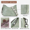 APHISON Trendy Leather Crossbody Purse with Adjustable Strap, Women'S Shoulder Handbag