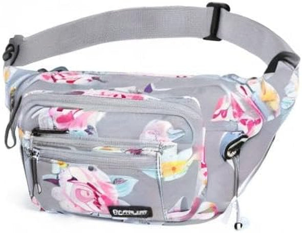 CXWMZY Fanny Packs for Women & Men Waist Pack Hip Bum Bag with Multi-Pockets Large Capacity Waterproof , for Disney Traveling Casual Cycling Running Hiking