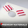 SPORT BEATS Cornhole Bags Set of 8 Regulation Weight & Size Corn Hole Bags Bean Bags for Cornhole Game Includes Carry Case