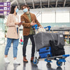 Blisstotes Large Moving Bags, Storage Bags with Zippers, Handles Moving Supplies with Lids, Heavy Duty Totes for Storage Bags for Space Saving, Moving and Storing 93L, 6 Pack