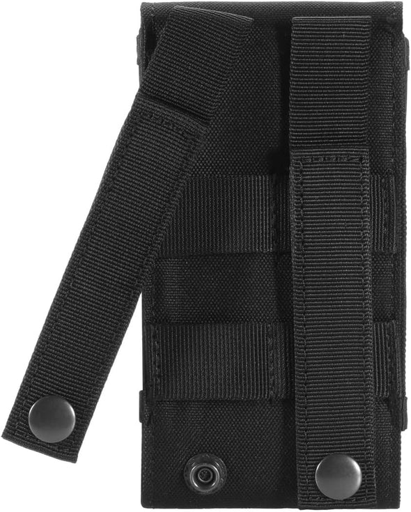 Urvoix Black Army Camo Molle Bag for Mobile Phone, Belt Pouch Holster Cover Case for Iphone 16 Pro Max/Iphone 15 Pro Max/Iphone 14 13 12 Pro Max/Iphone 16 15 14 Plus