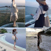Aphoraeny Straw Beach Bag Buckets Totes Handbag Shoulder Tote Bag Straw Purse Summer Purse Women Summer Handbag