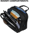 KROSER Laptop Bag 17.3 Inch Premium Laptop Briefcase, Expandable Laptop Shoulder Messenger Bag Durable Computer Case