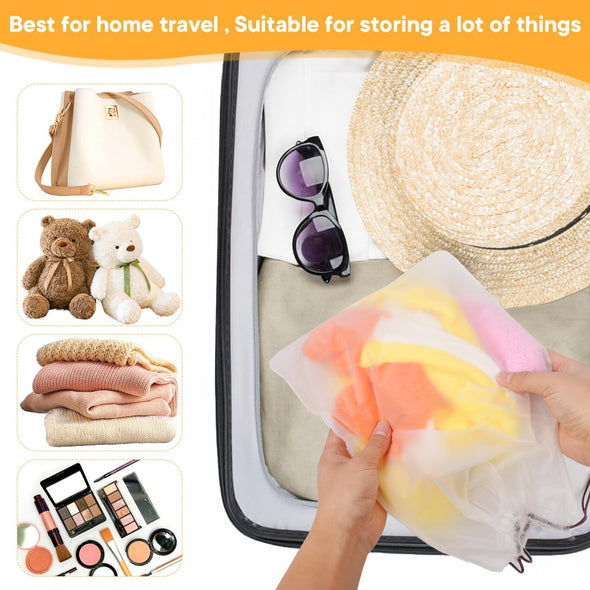 23 Pack Portable Travel Shoe Bag, 11.8 "X 15.7" Waterproof and Dust Proof Travel Shoe Bag Packaging, Space Saving Dust Storage Bag，Travel Essentials for Women