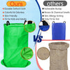 Potato Sack Race Bags - 32PCS Outdoor Games Sack Race Bags for Adults and Kids,3 Legged Race Bands,Egg Spoon Relay Race,Bean Bag Toss,Party Games for Kids,Field Day Games for Adults