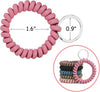 6PCS Stretchable Wristband Wristlet Keychain Wrist Key Chain Wristlet,Spring Flexible Spiral Wrist Coil ​Wrist Key Holder Key Ring for Sauna Gym Pool ID Badge and Outdoor Sports