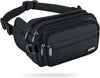 AGPTEK Fanny Pack for Women Men, RFID Large Capacity Waist Wallet Bag, Adjustable & Waterproof Bum Belt Pouch for Travel, Running, Shopping, Hiking, Dog Walking, Cycling, Climbing