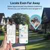 [Apple Mfi Certified] Air-Tags (Ios Only) Bluetooth Tracker with Apple Find My, Iphone Smart Card Wallet Finder GPS Tracker, 5-10 Years Battery, Keys Finder and Item Locator for Keys, Bags, Passport