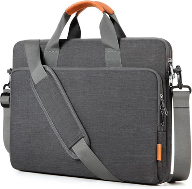 15.6 16 17 17.3 14 13 13.6 Inch Laptop Case Bag with Edge Protection, Computer Shoulder Carrying Briefcase