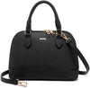 LOVEVOOK Purse for Women Small Crossbody Bags Classic Double Zip Top Handle Dome Satchel Bag
