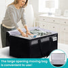 Extra Large Moving Boxes-Moving Bags with Zipper, Carrying Handles and Tag Pocket-Moving Supplies for Space Saving-Totes for Storage - for Moving, Storage, Camping and Travel 93L-4 Pack