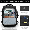 Sowaovut Travel Laptop Backpack, Extra Large Backpacks, Flight Approved Daypack, Business Bag Fit 17.3 Inch Laptop for Men Women (Black)