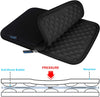 Lacdo Tablet Sleeve Case for 11 Inch Ipad A16 / 11 Inch Ipad Air M3 M2 / 11 Inchs Ipad Pro M4 / 10.9" Ipad / 10.2" Ipad / 10.9" Ipad Air / 11 Inch Samsung Galaxy Tab A9+ Bag, Fit Magic Keyboard, Black