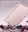 Timovo Case for Samsung Galaxy Tab A9+/A9 plus 11" 2023, Slim Soft TPU Translucent Frosted Back Protective Cover for Galaxy Tab A9+ Tablet SM-X210/X216/X218, Auto Wake/Sleep, Rose Gold