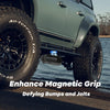 Magnetic Key Holder Box Hide a Key under Car with Combination Lock with Strong Magnet for Storage Key Indoors, Outdoors Outside