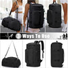 Gym Bag with Shoes Compartment - Duffle Overnight Bag for Men and Women, Travel Backpack with Wet Pocket, Sports Backpack with Upgraded Tear-Resistant Fabric - MIYCOO