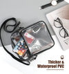 Moko Clear Bag Stadium Approved for Women, Crossbody Bag Purse Adjustable Strap Shoulder Bags for Concerts Festival Sports Events, Black