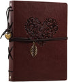Photo Album 4X6 160 Photos, Leather Photo Albums with Writing Space with 30 Writing Paper, Travel Family Wedding Kids Graduation Ultrasound Baby Picture Album Scrapbook Photo Album