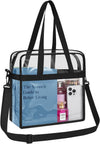Clear Bag for Stadium Events 12×6×12 Clear Tote Bag for Concert,Sport,Festival