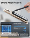 ESR Upgraded for Magsafe Wallet, 5 Card Holder, RFID Blocking, Magnetic Wallet for Iphone with Adjustable Stand, Slim for Iphone 16/15/14/13/12 Series, Not for 13/12 Mini, Vegan Leather, Black
