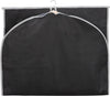 Syeeiex 40" Suit Bag, Set of 5 Garment Bags for Hanging Clothes, Suit Bags for Closet Storage, Garment Bags for Storage Suits,T-Shirts, Jackets and Coats(Black & Grey)