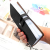 Padike RFID Credit Card Holder Business Card Organizer , with 96 Card Slots Credit Card Protector for Managing Your Different Cards to Prevent Loss or Damage (Black)