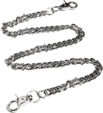 PINKPIN Biker Wallet Chain, Heavy Duty Pocket Chain with round Clasp, Men Chains for Jeans, Pants Clothing Accessories
