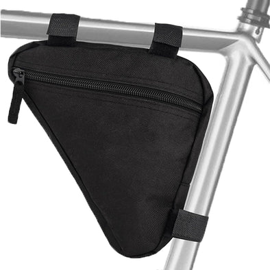 COTOUXKER Bike Frame Bag, Mountain Bike Bag for Road and Mountain Bikes Lightweight Cycling Storage Bags (Small Black)