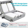 Cambond Compression Packing Cubes for Travel Women - Travel Bags Luggage Organizers Travel Essentials Compression Cubes for Travel Carry on Suitcases