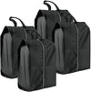 Shoe Bags for Travel, 4 Pack Extra Durable Travel Shoe Bags for Storage and Packing, Reusable Water-Proof Shoe Bag with Smooth Zipper, Portable Travel Essentials