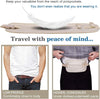 Money Belt for Travel Women and Men Slim Hidden Travel Wallet with RFID Blocking