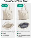 BAGSMART Tote Bag for Women, Tote Shoulder Bag with Laptop Compartment and Zipper Handbag for Travel, Work