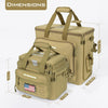Kastking Fishing Tackle Bags - Saltwater & Freshwater Fishing Bags - Water Resistant, Padded Shoulder Strap - Gear Storage