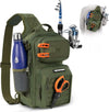 Kastking Blowbak Tactical Sling Tackle Bag-Lightweight Fishing Backpack Storge Fishing Gear and Equipment,Gift for Men
