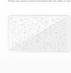 Clear Adhesive Business Card Pocket Swith Side Open for Loading, 50 Pack, Plastic Labels Holders for Storage Bins and Library Card, Ideal for Organizing and Protecting Your Business Cards