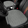 Surpassme 2 Comfortable Car Seat Covers Universal Front Seat Coves for Car Accessories with Storage Pockets, Padded Car Interior Covers for Automotive, SUV, Truck, and Van (Grey)