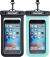 Hiearcool Waterproof Phone Pouch, Waterproof Phone Case for Iphone 16 15 14 13 Pro Max, IPX8 Cellphone Dry Bag Beach Cruise Ship Essentials 2Pack-8.3"